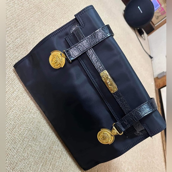 Versace Handbags - Authentic Beautiful VERSACE Tote Bag🖤🖤🖤